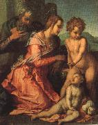 Andrea del Sarto Holy Family fgf Spain oil painting artist
